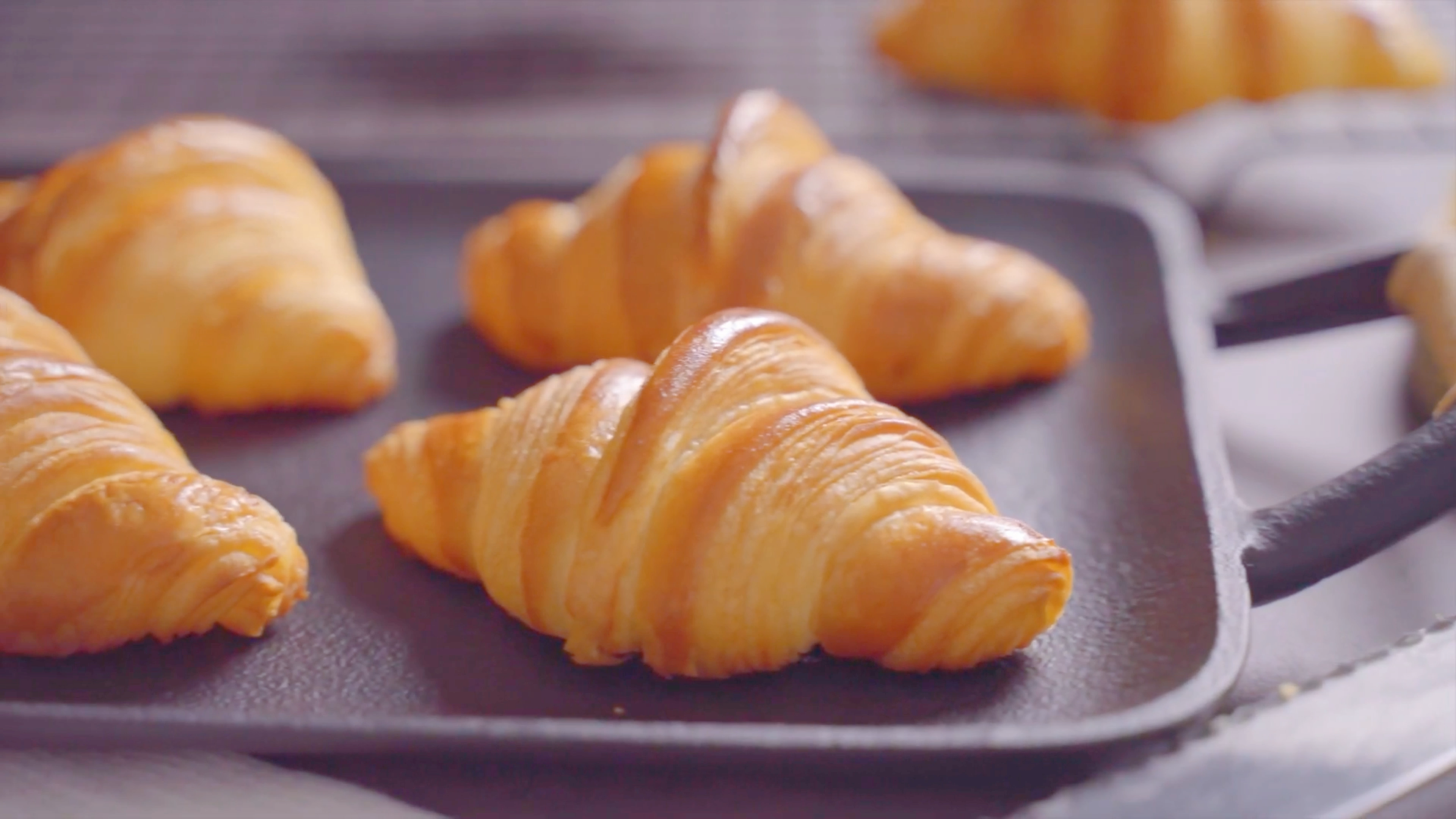 没有人可以拒绝可颂美味的可颂面包。