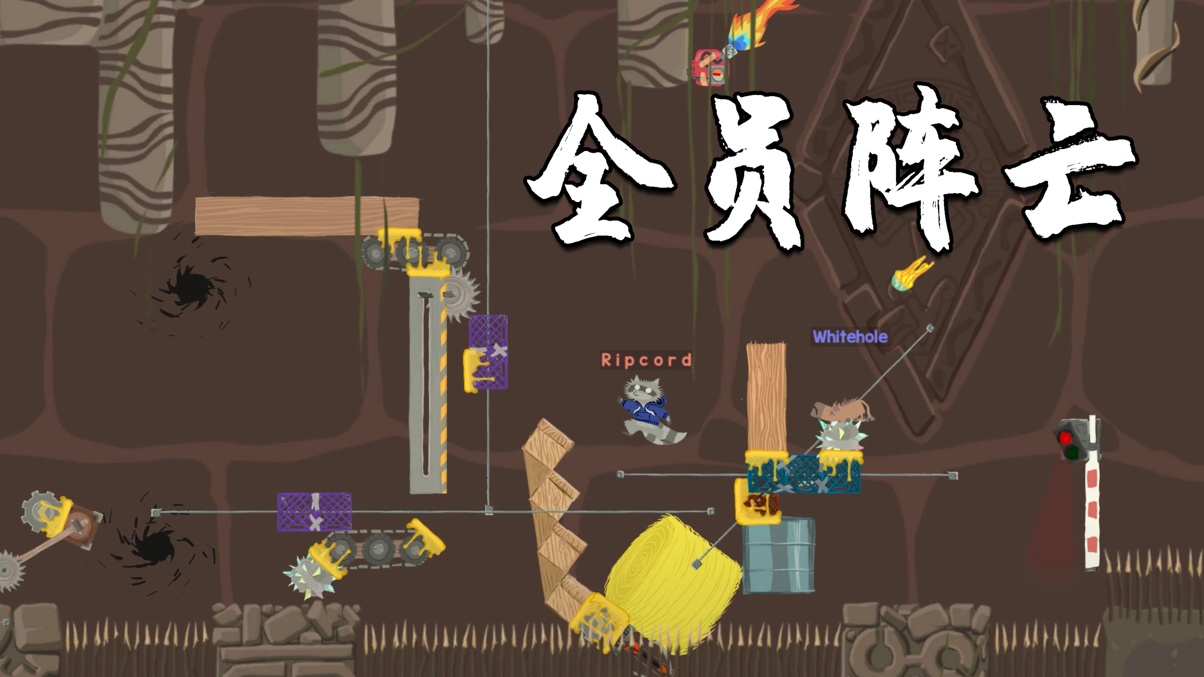 超级鸡马160:遭遇最头铁老外,全图放满陷阱直接崩溃