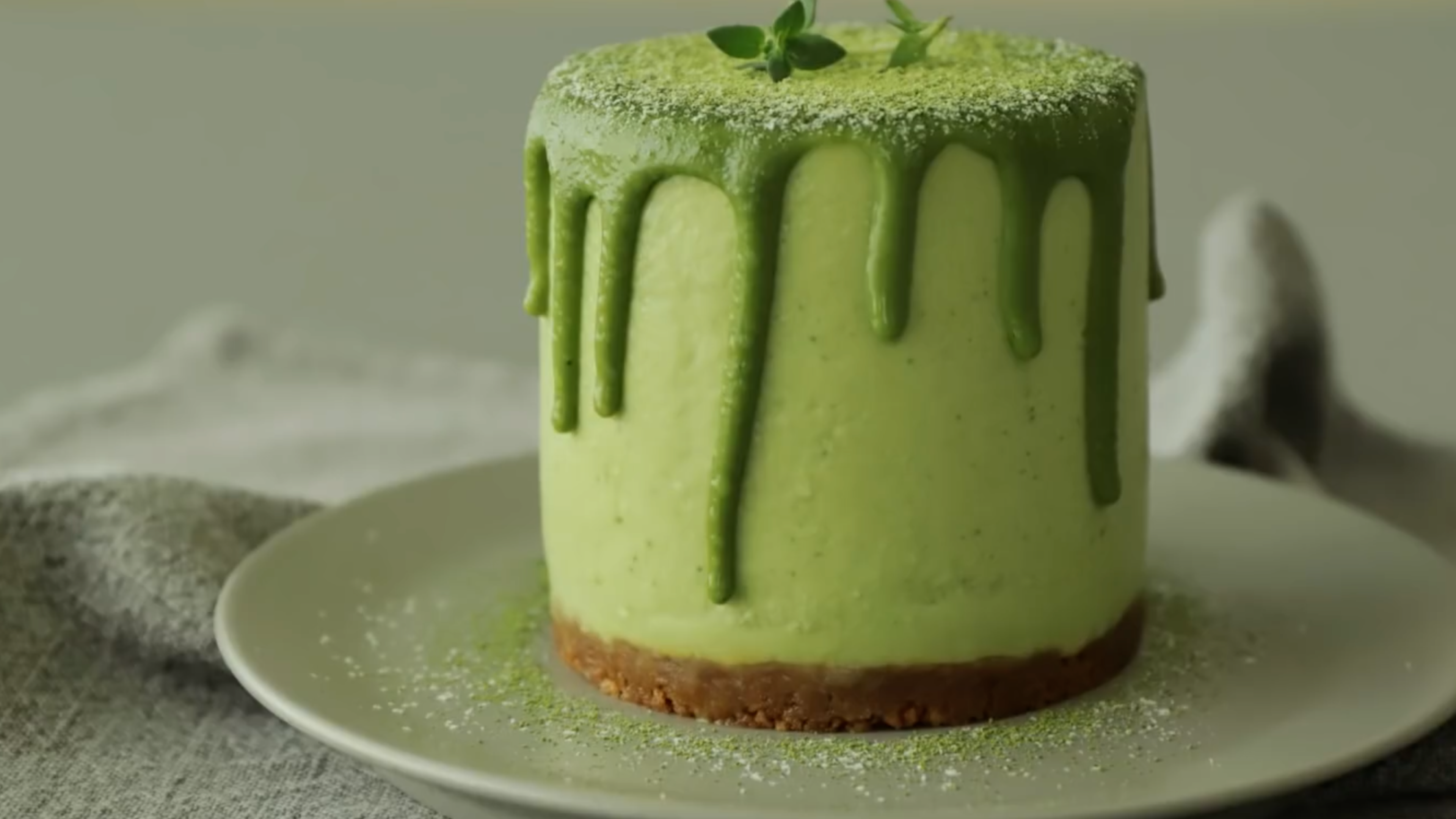 好吃到停不下来的「抹茶蛋糕」制作教程