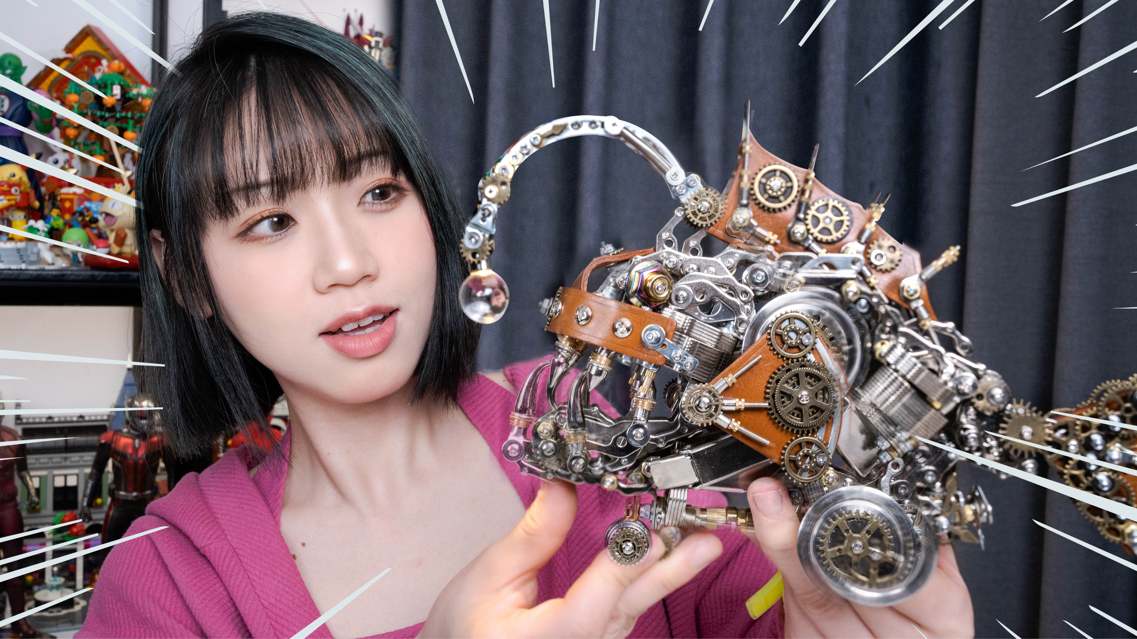 耗时两天，我拼出了一条全金属的...鱼？