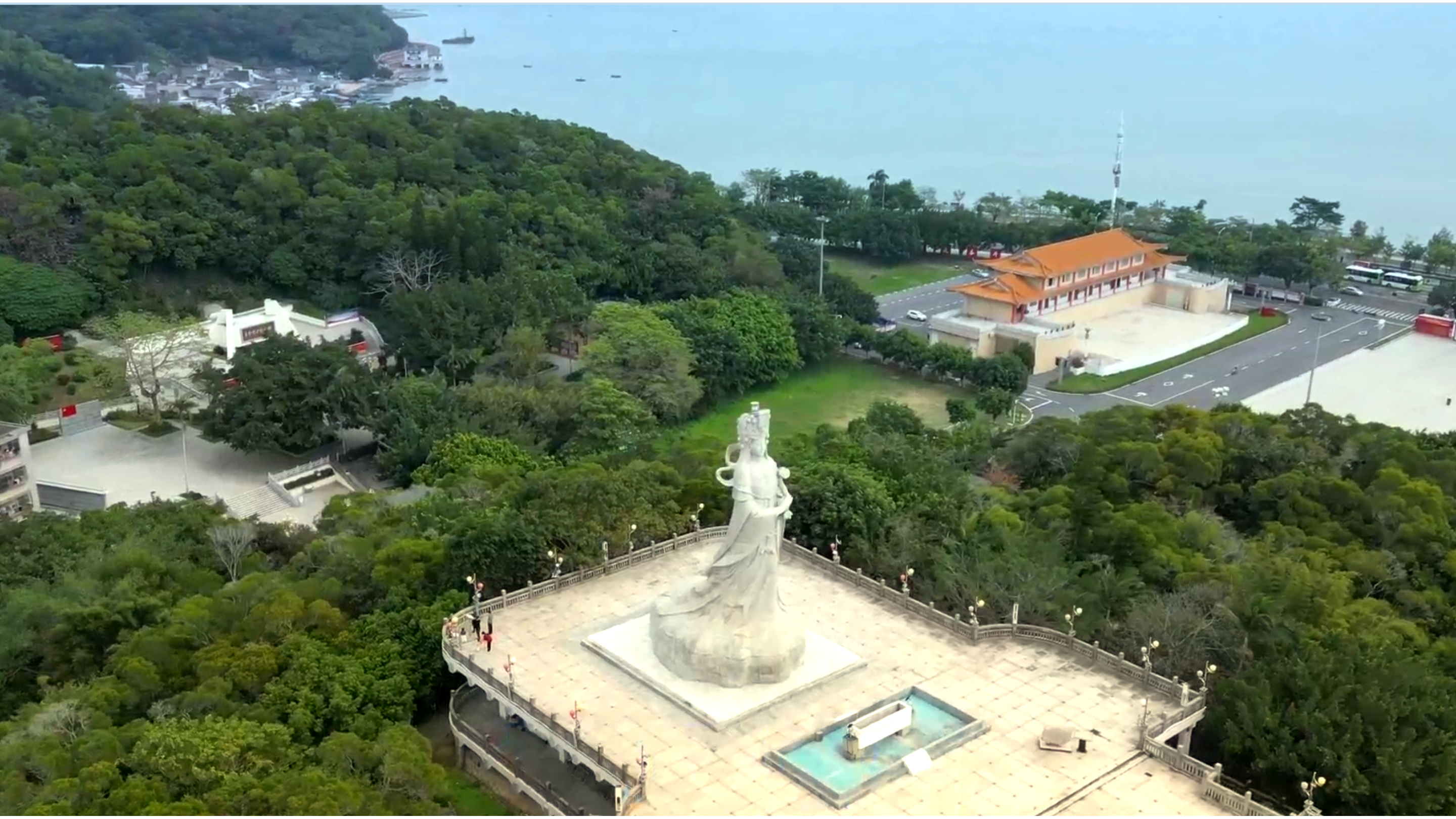 汕尾第三天,体验当地早茶,了解妈祖文化,俯瞰汕尾城区