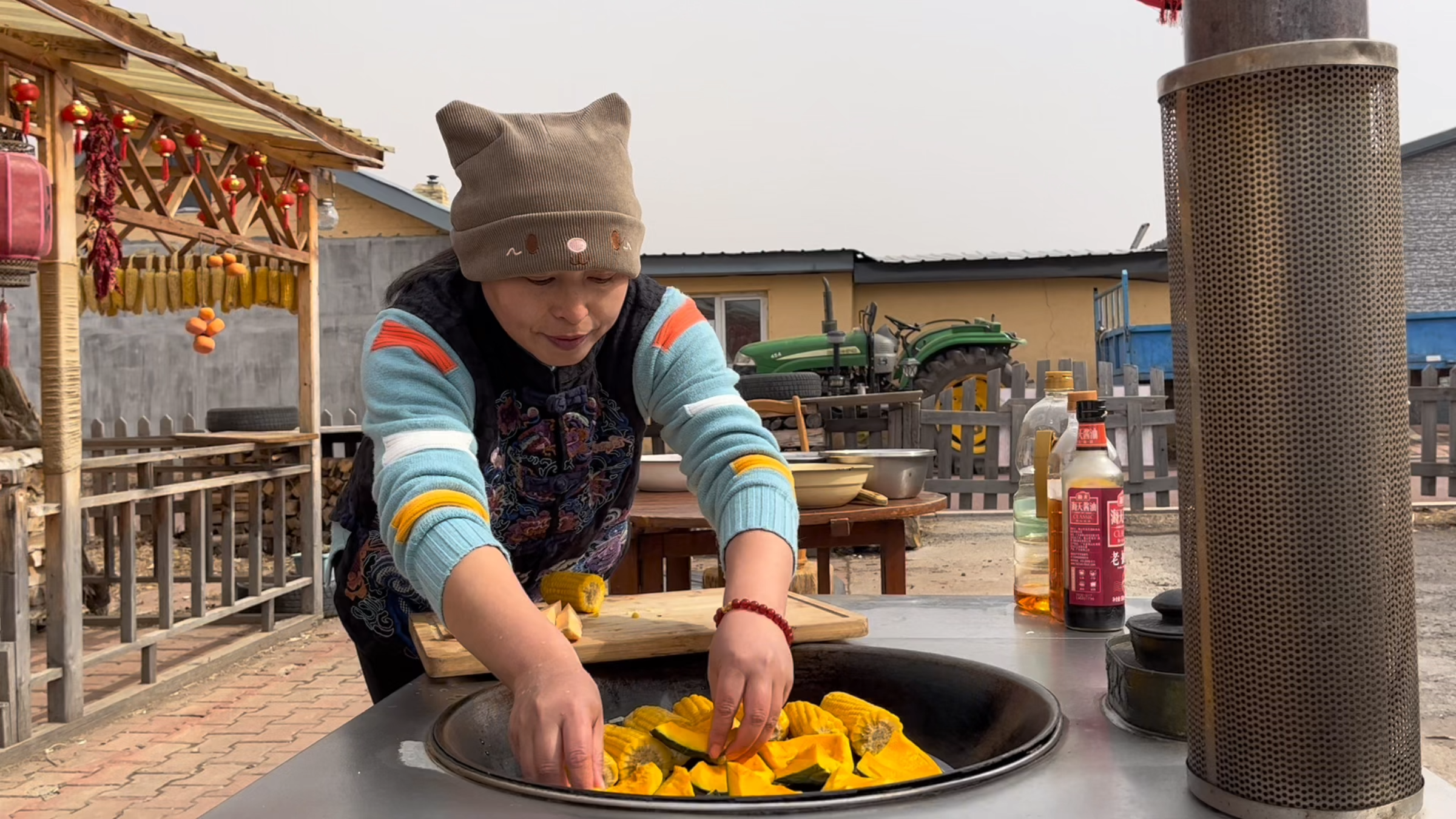 在东北4A景区边上居住平时都吃些什么,低调朴实,实际食材挺贵