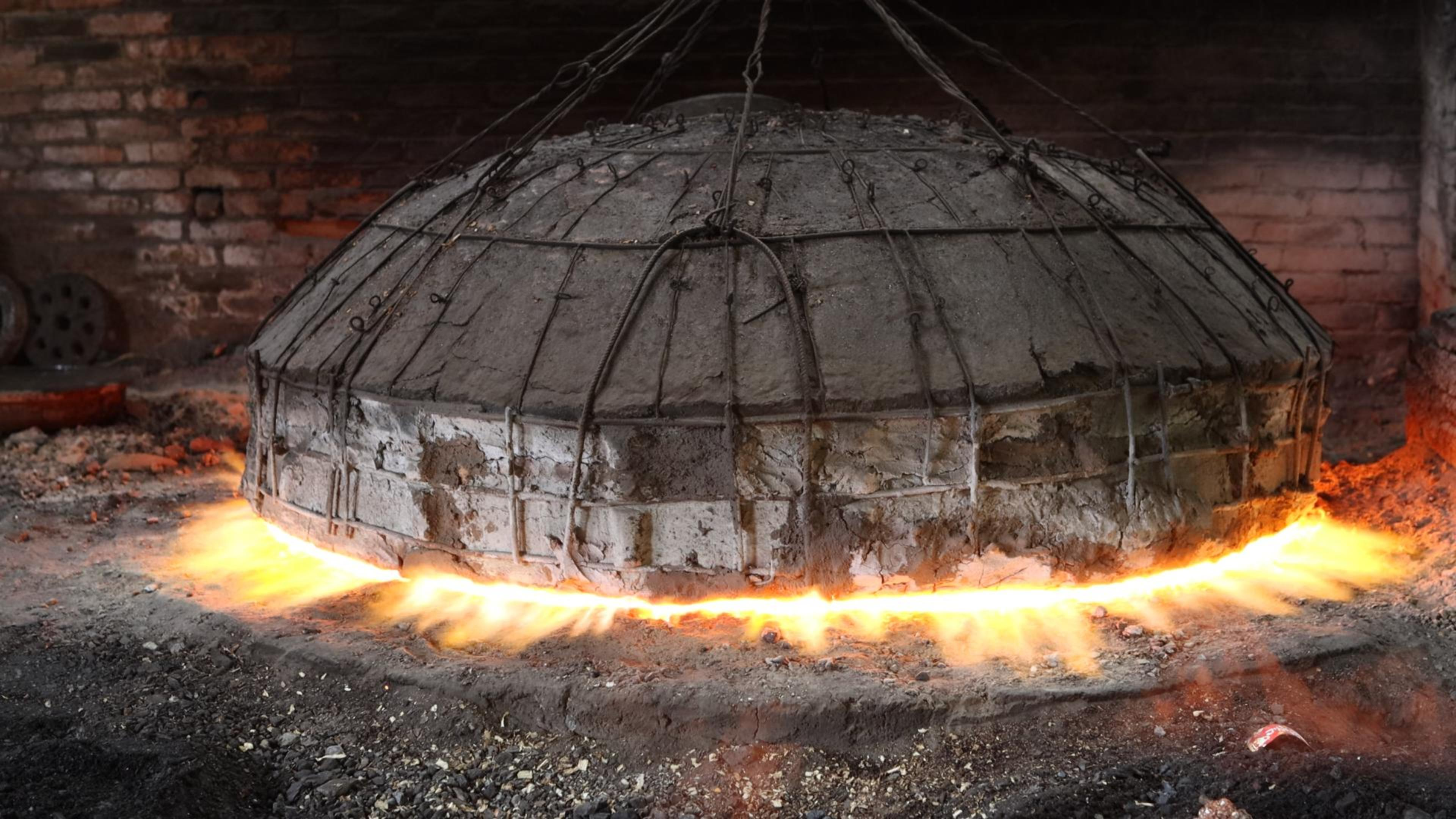 实拍四川非遗荥经砂锅制作过程,千年的传承,开窑场面十分震撼