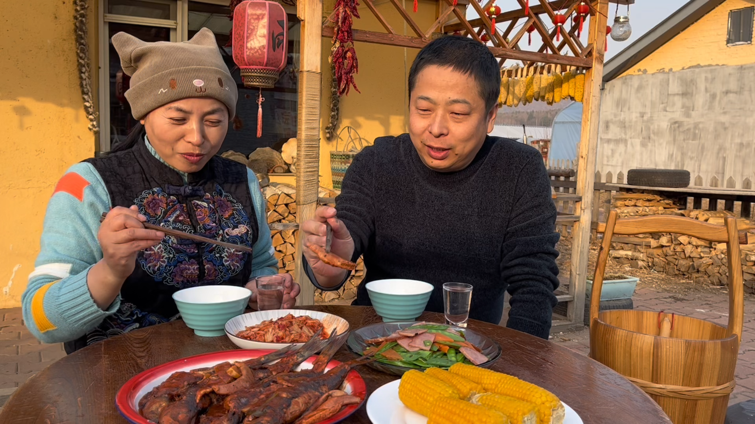 东北农村生活,连猫都不爱吃的鱼,看看翠花如何制作让涛哥都爱吃