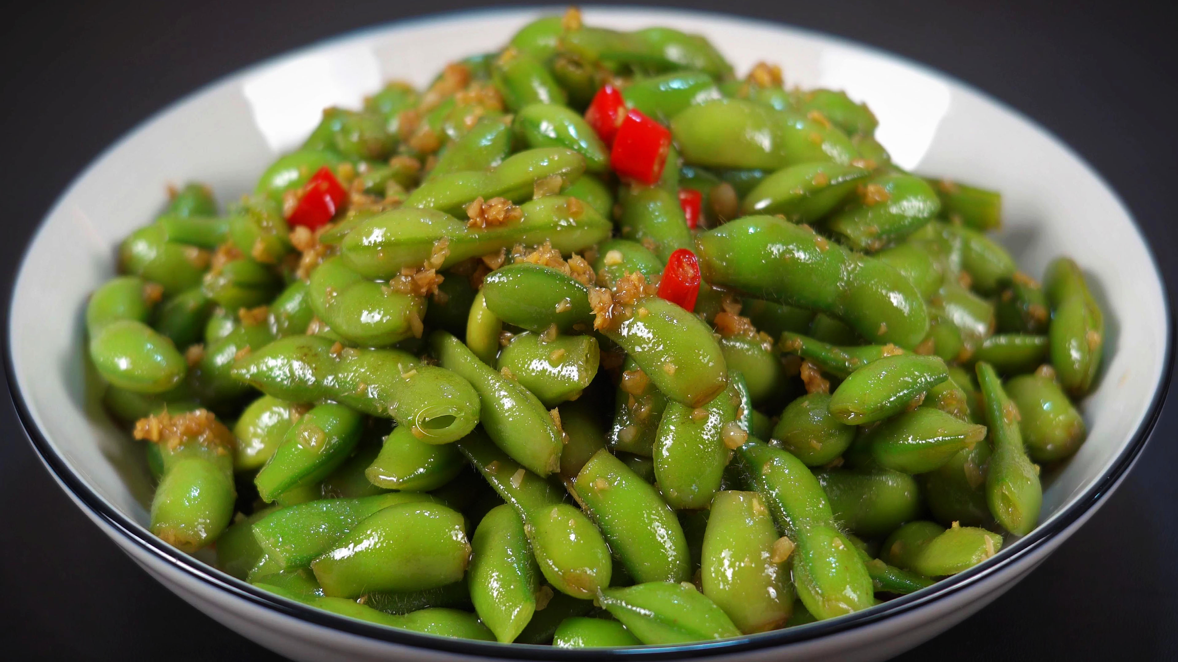 凉拌毛豆怎么做不发黄不变色?怎么做脆嫩入味?大厨教你正确做法