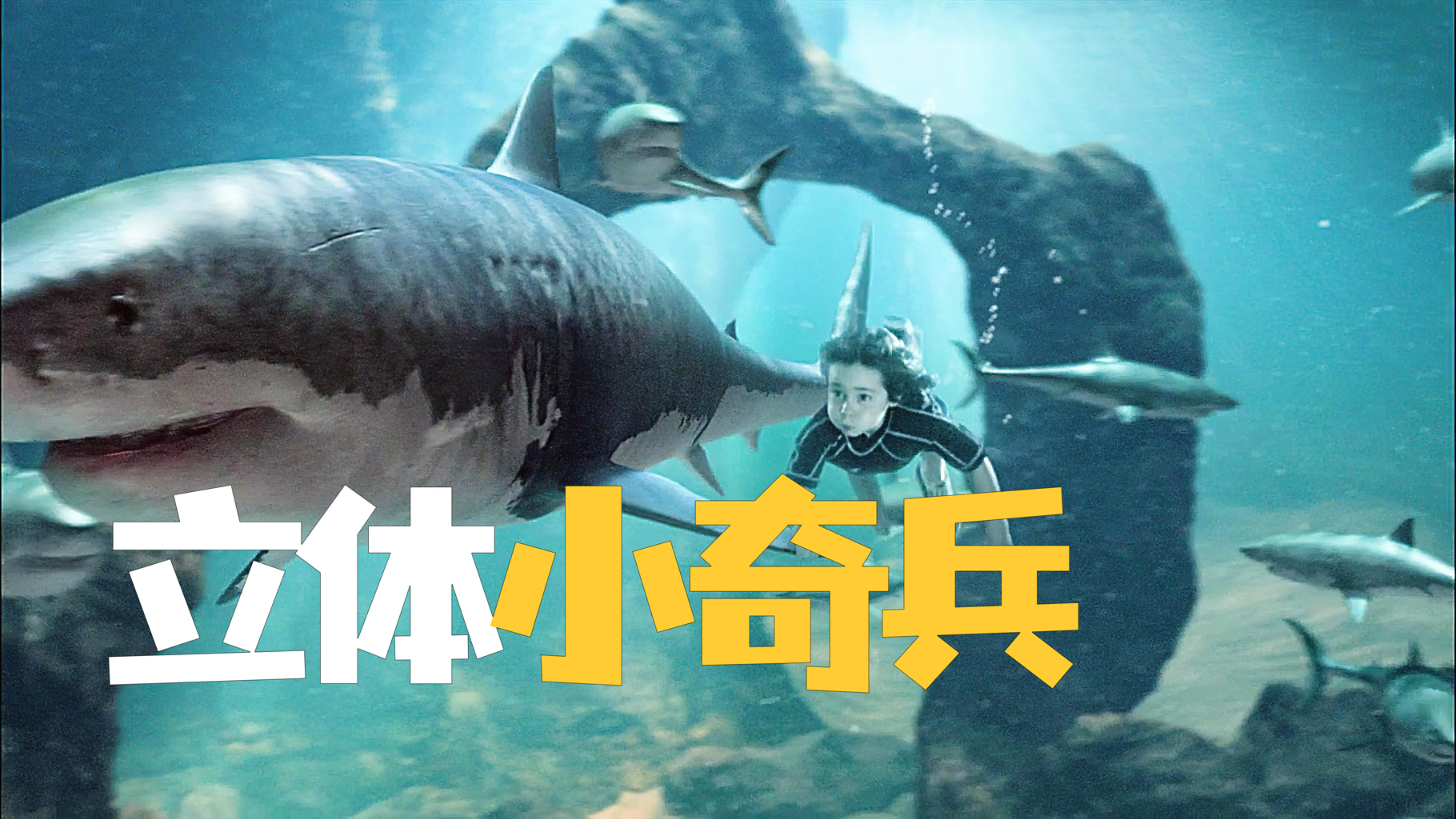 从小被鲨鱼养大的小男孩 居然进化出了鱼鳃《立体小奇兵》