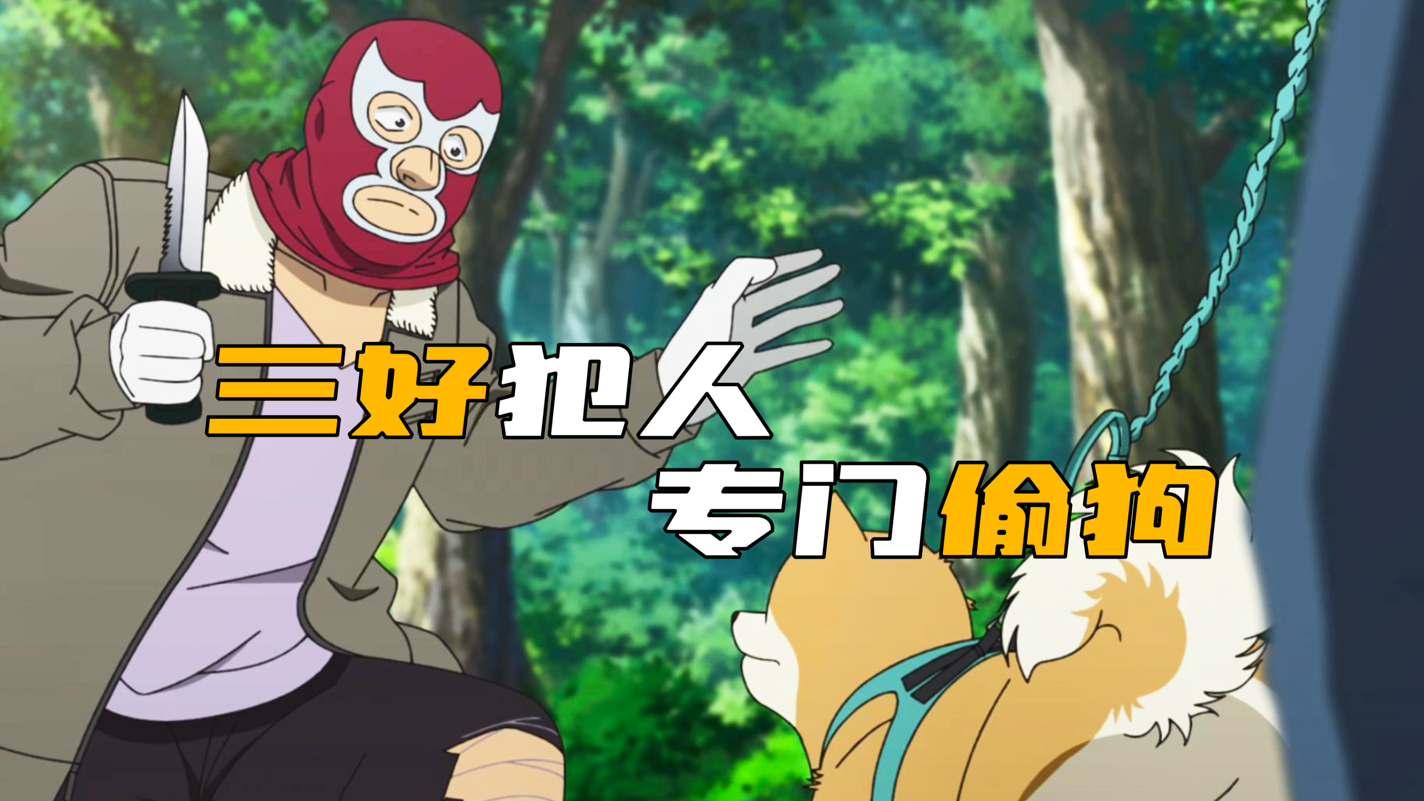 柯南最新一集!奇葩犯人专门偷狗,还想把狗带去解剖!