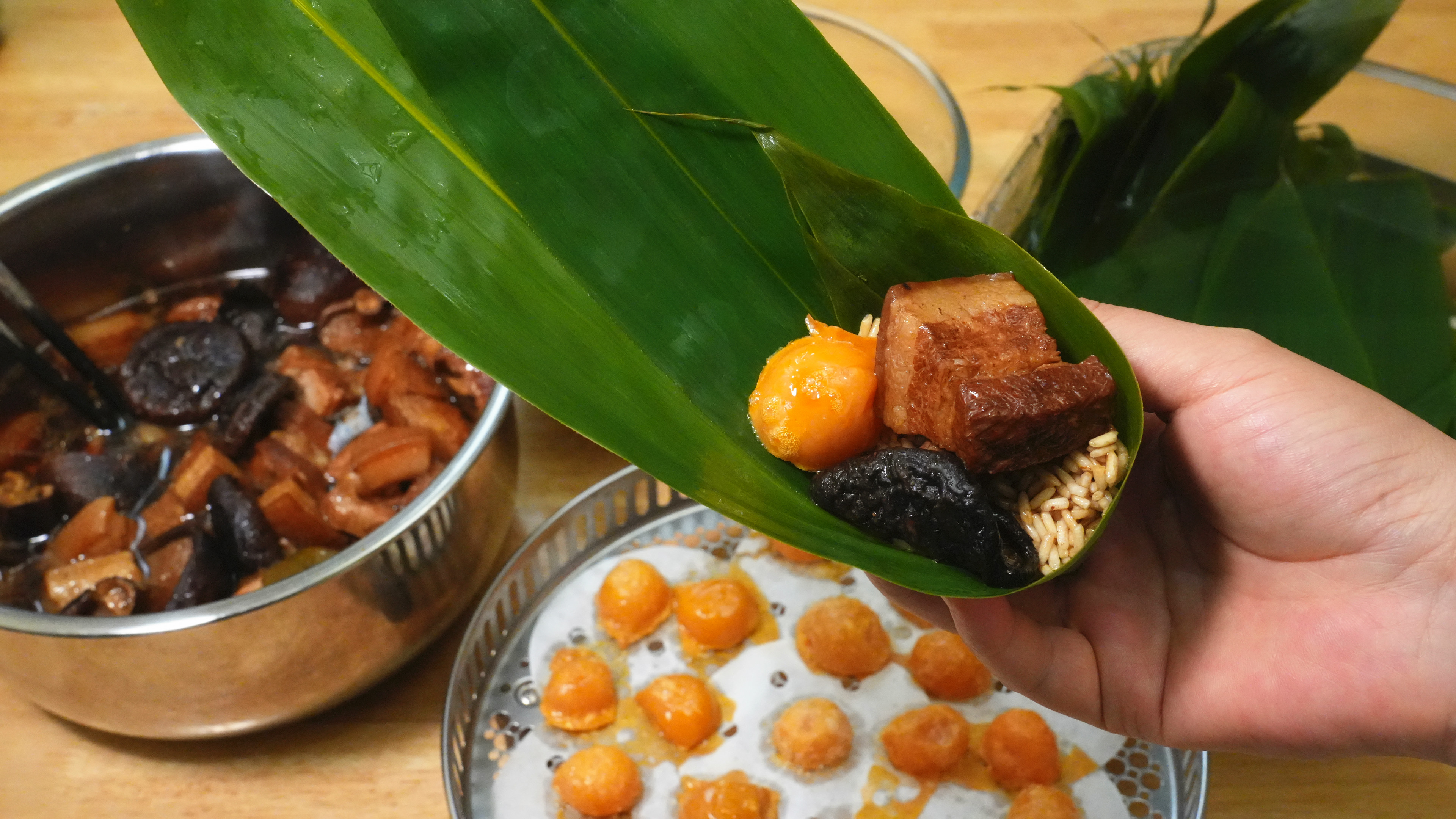 福建特色烧肉粽包法，粽子界的扛把子