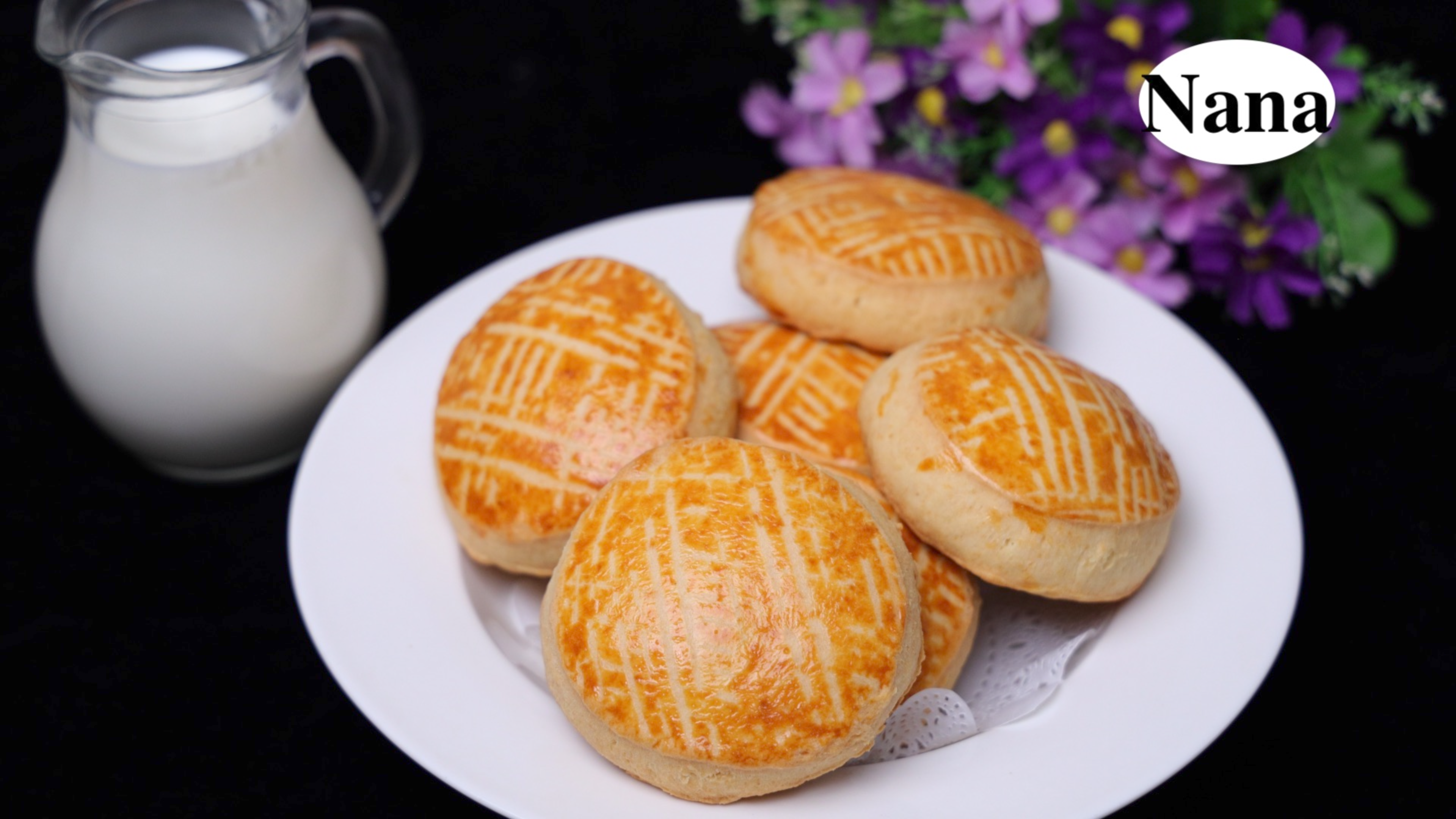 奶香、酥软【早餐牛奶饼干】简易教程【Nana异域糕点】