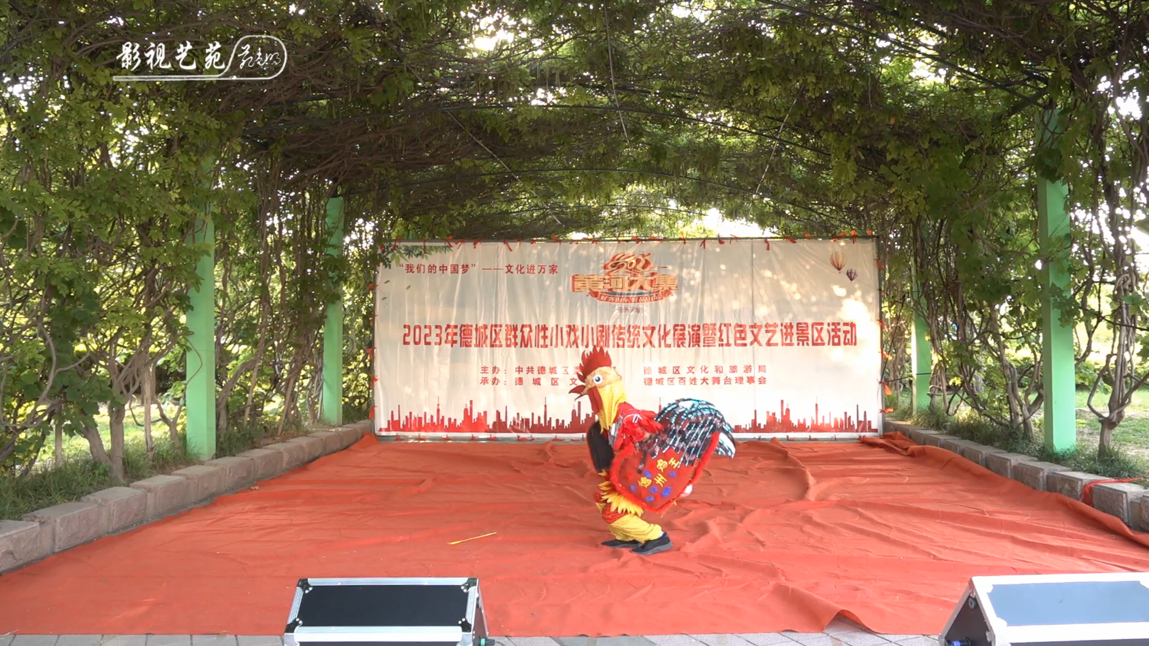 011.《公鸡舞》表演:张香友