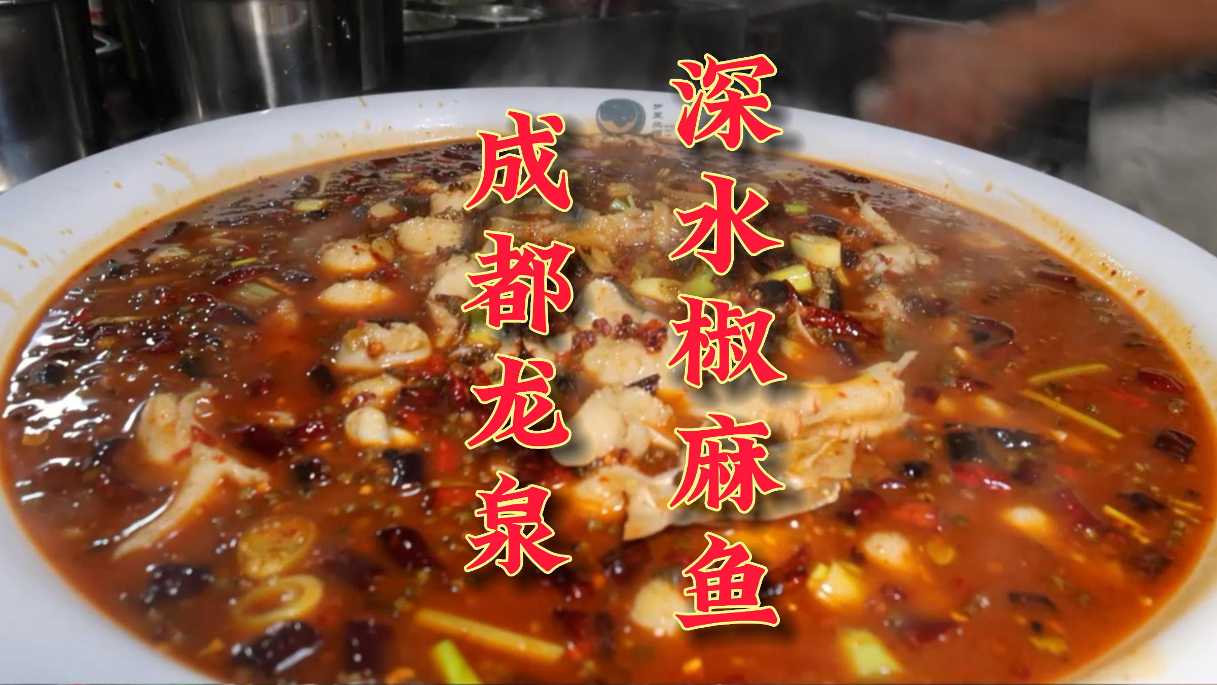 成都龙泉吃深水椒麻鱼,料多分量足,关键是罗哥还有话对您讲!