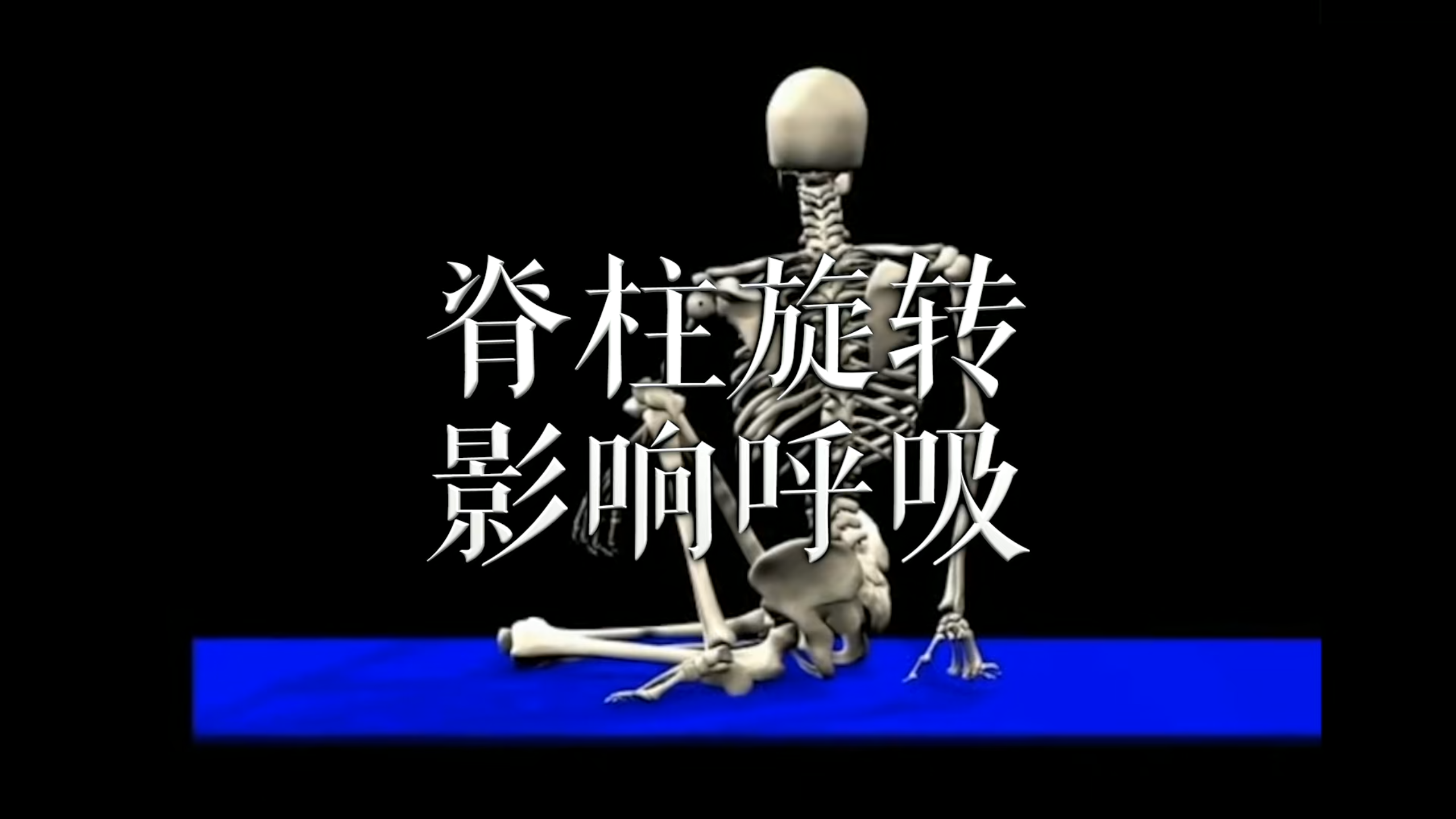 肌肉动作解剖|脊柱旋转影响呼吸