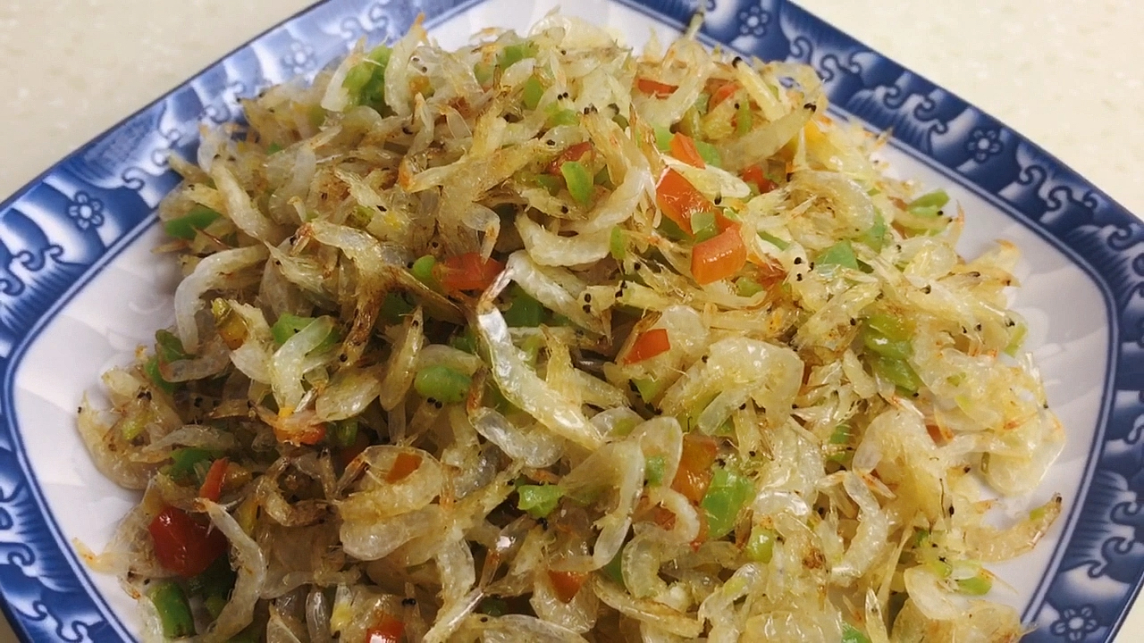 干虾米这样做,多少米饭都不够吃,香辣开胃,好吃到爆