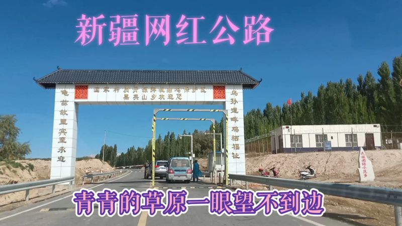 新疆阿克苏拜城县网红公路克孜尔魔鬼城黑英山油鸡二级保护基地