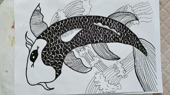 大鱼,放在封面不是最好的,坚持看到最后一定会惊艳到你!