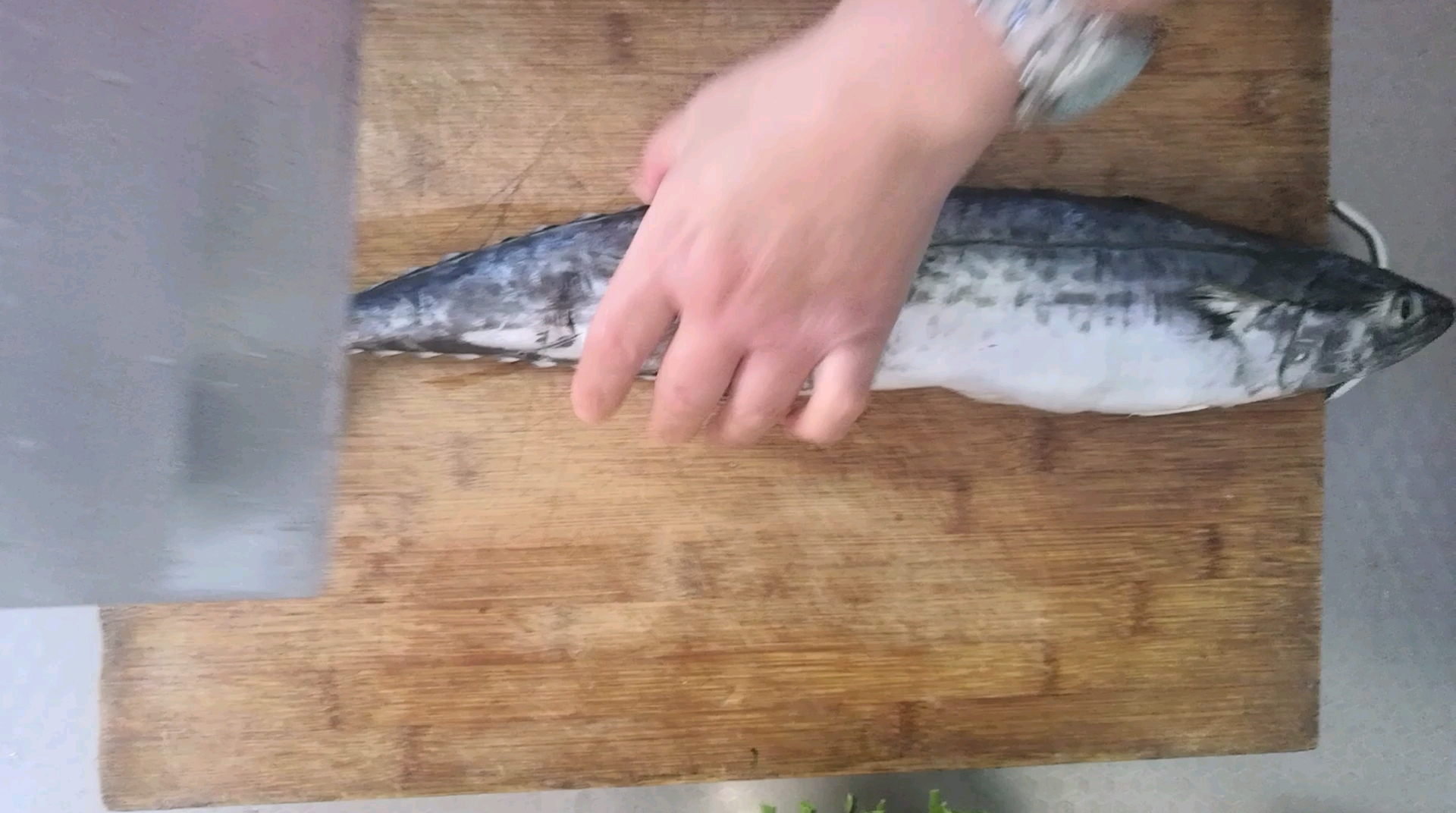 鲅鱼刺少肉多,鲅鱼肉块配上这种蔬菜包包子,味道果然不一样