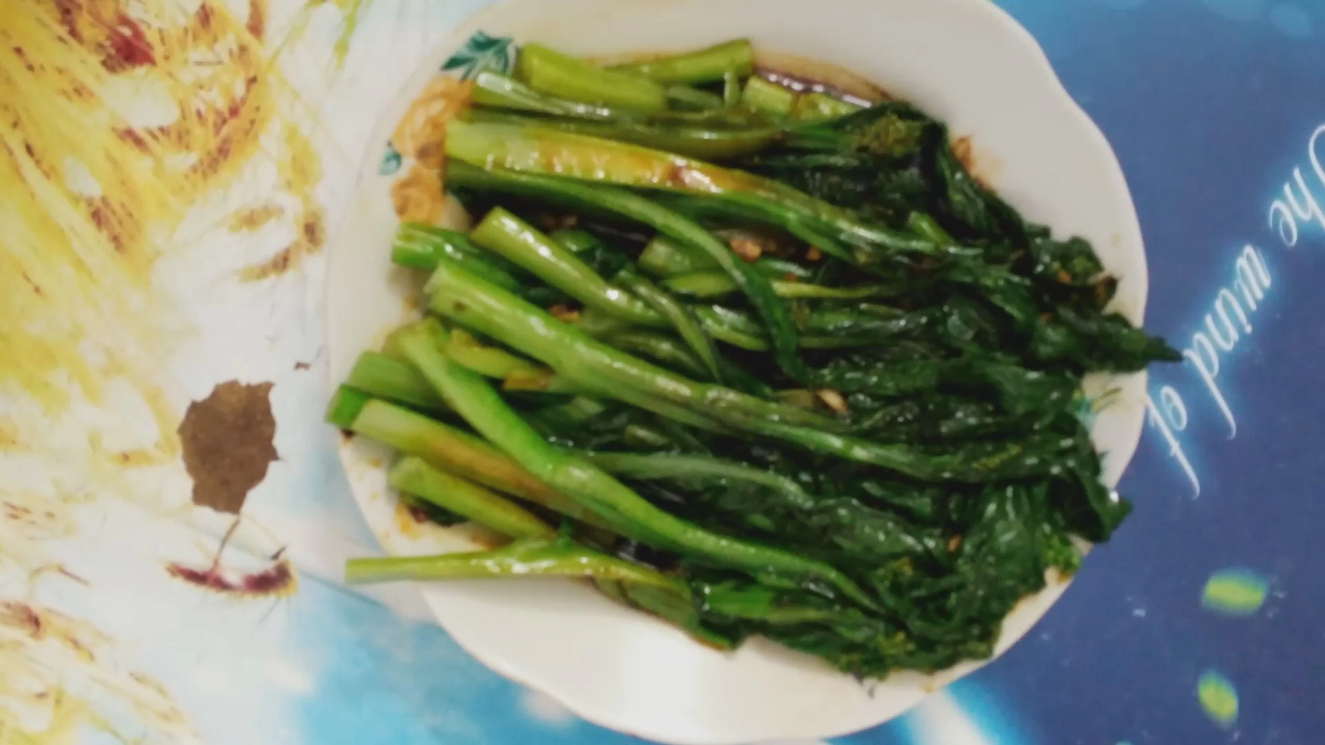 家常菜白佐菜心的做法