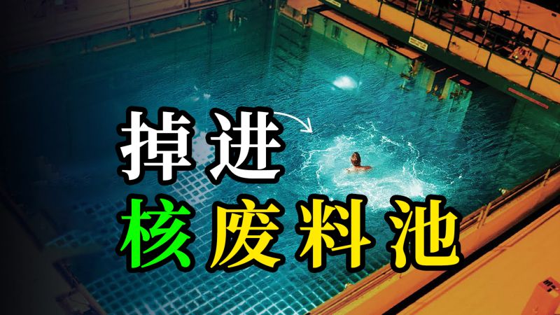 如果你不小心掉进核废料水池会怎样