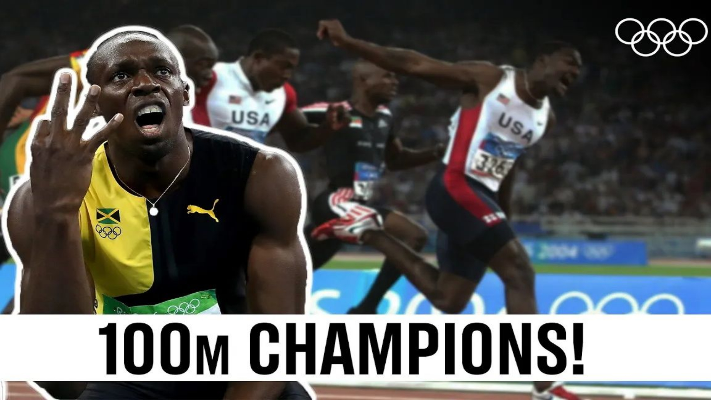 最近五届奥运会男子100米短跑冠军️
