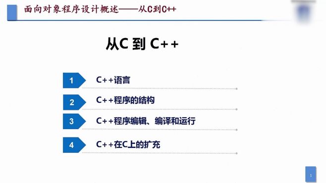 [图]c++程序设计 课程介绍 c加加 菜鸟教程 c++教程 知