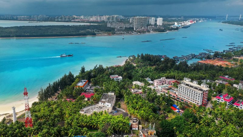 海南东郊椰林:世界最大椰树林,椰风海韵的代表,旅游,旅游攻略,好看视频