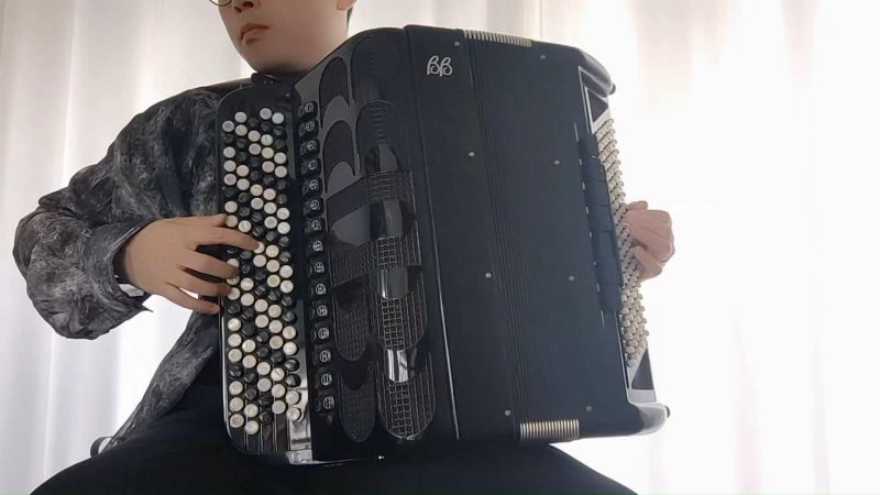 《三套车》巴扬手风琴,音乐,器乐演奏,好看视频
