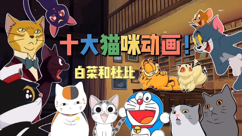 十大猫咪动画陪你过十一！,动漫,日本动漫,好看视频